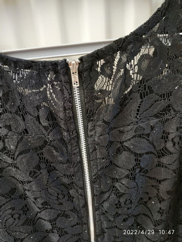 👗 Robe en dentelle noire 10 ans "Punkidz" - photo numéro 4