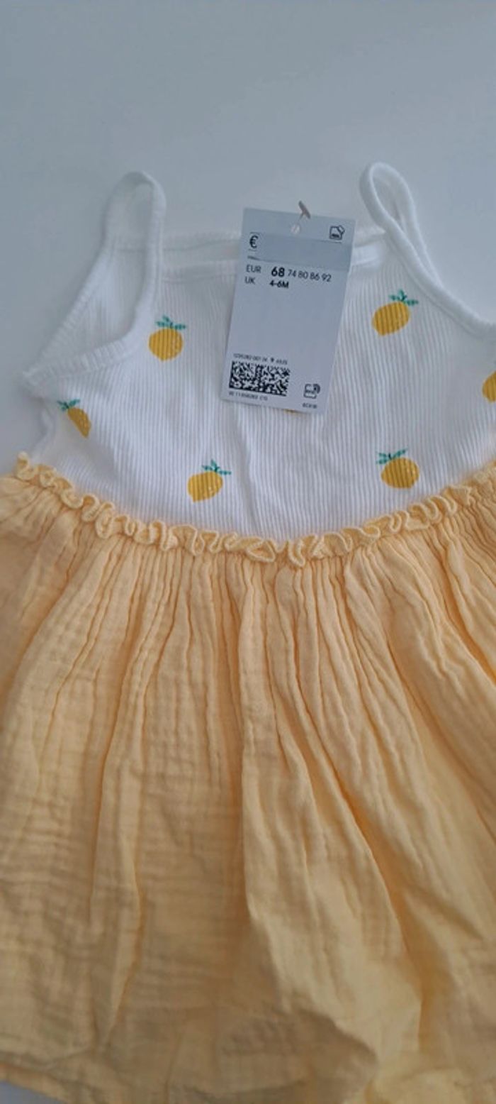 Robe h&m 4/6mois - photo numéro 4