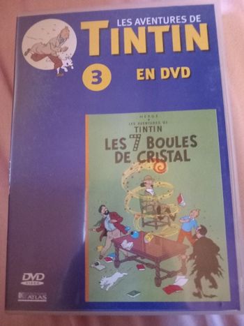 Dvd Tintin 3 les 7 boules de cristal