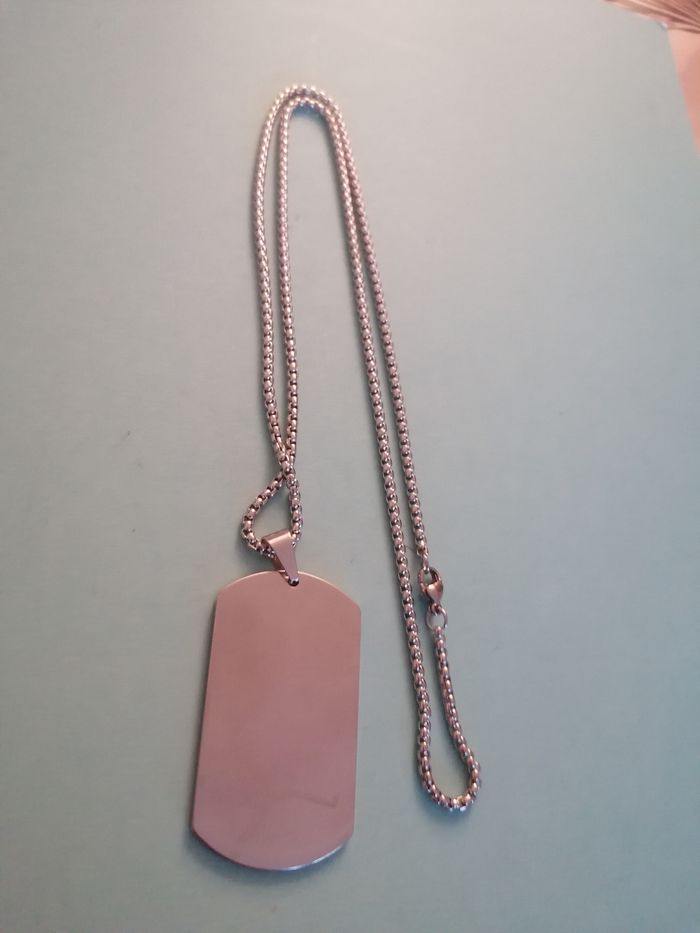 collier plaque One Piece Gold -D-Roger - photo numéro 3