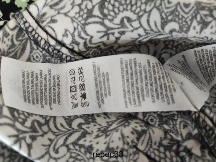 Robe longue evasée à motif fleurie - photo numéro 7