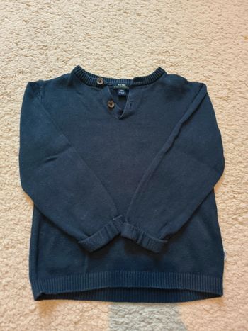 Pull bleu marine
