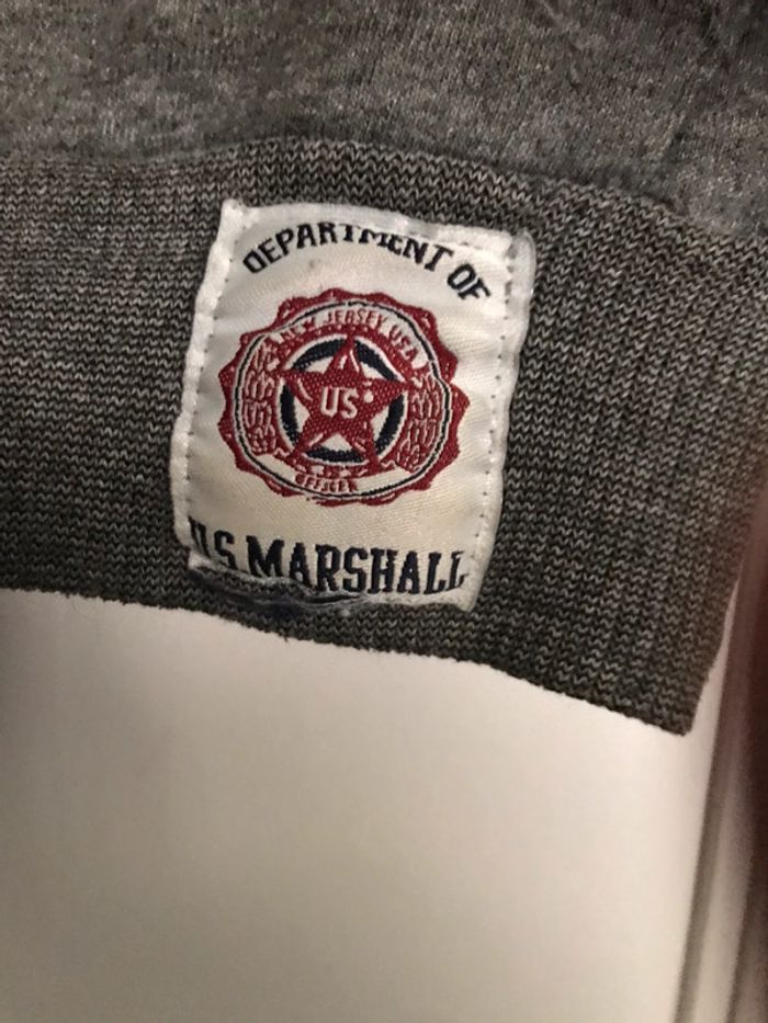Sweat à capuche marque Us Marshall taille S - photo numéro 3