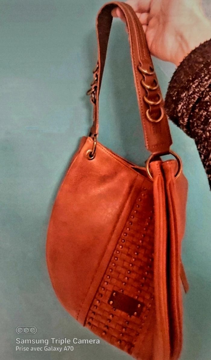 Sac à main Fuchsia Paris - photo numéro 5