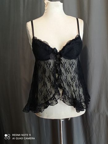 Bustier noir de H&M 38 *Spécial FETE*  réf 115 P12