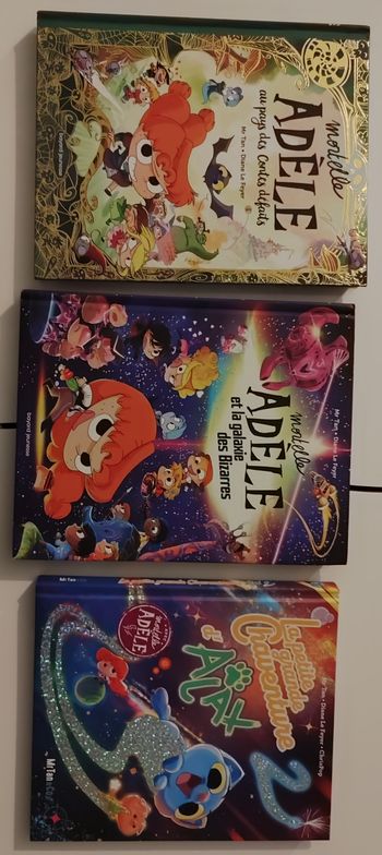 3 livres Mortelle Adèle