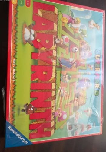 Jeux labyrinthe Mario sous blister