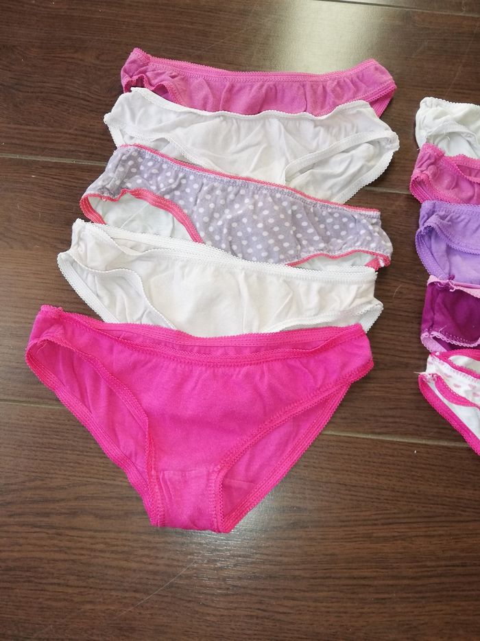Lot de 15 culottes fille 4/5 ans - photo numéro 4