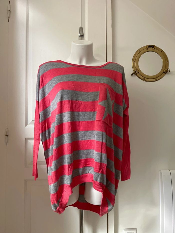 Pull à rayures - photo numéro 8