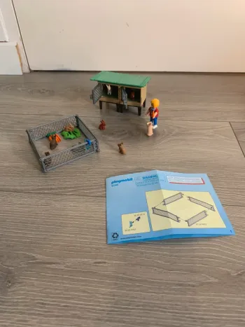 Playmobil 6140 clapier à lapin