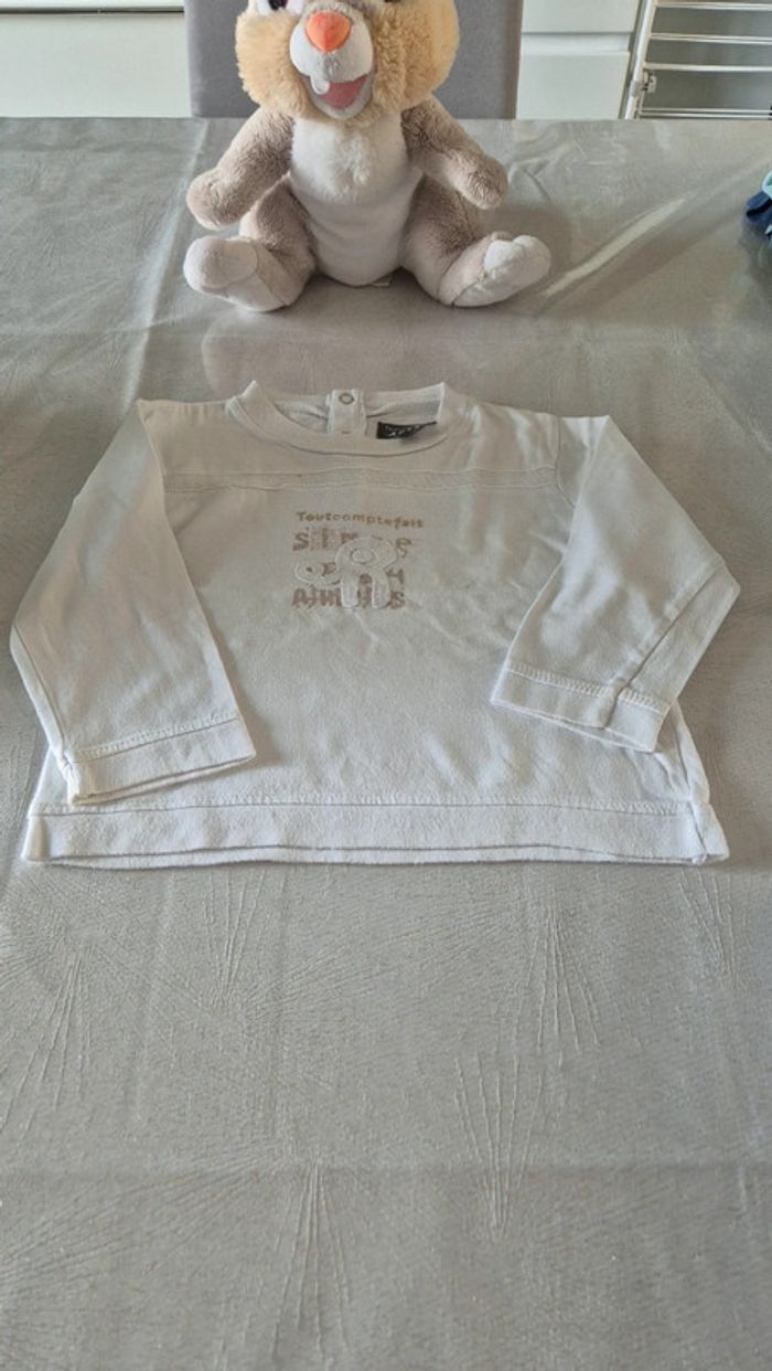 Tee-shirt tout compte fait 23 mois