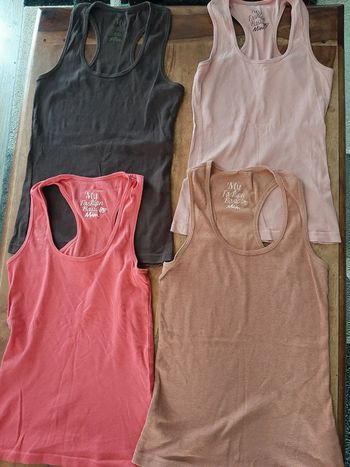 Lot débardeurs femme taille 38