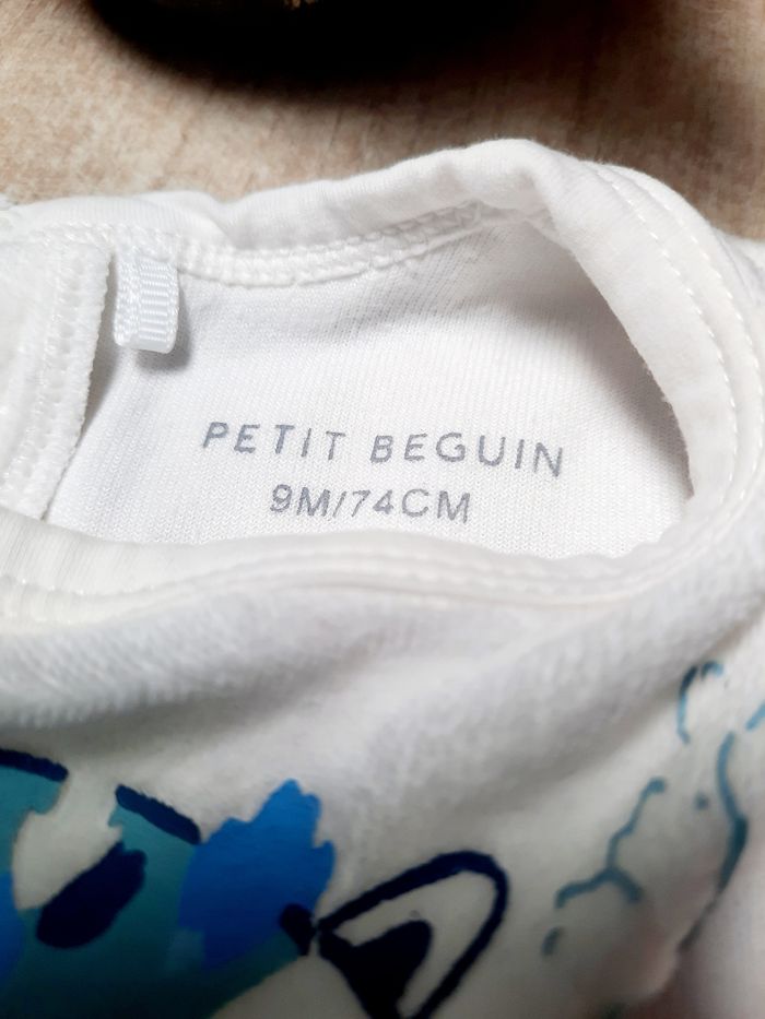 Lot 2 pyjamas Petit Béguin  9mois - photo numéro 5