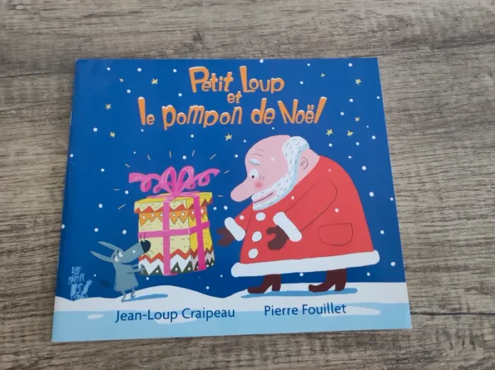 Livre "Petit loup et le pompon de Noël"