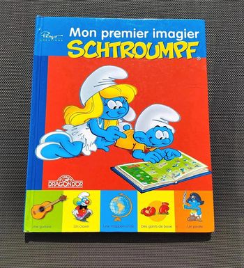 6 € Mon Premier Imagier Schtroumpf