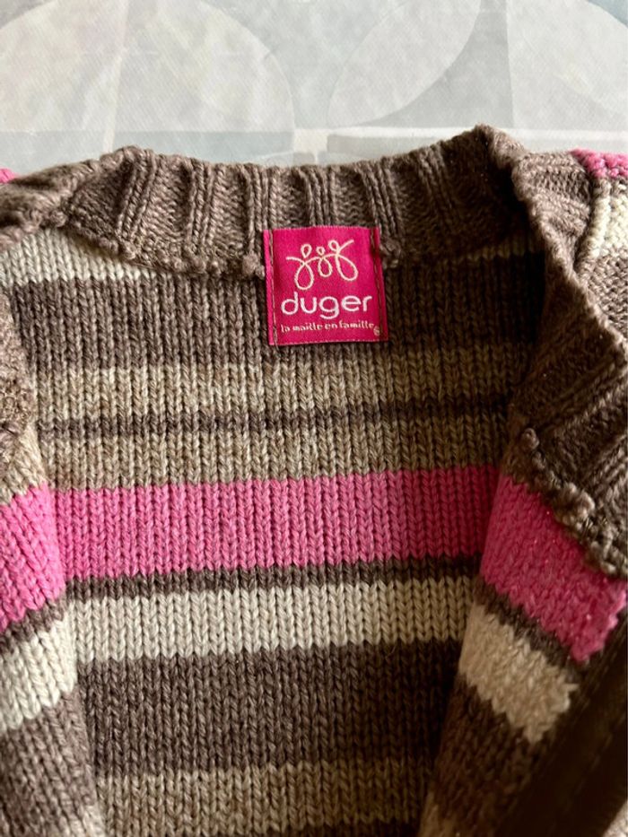 Gilet fille- 8 ans - Duger - en très bon état - photo numéro 3