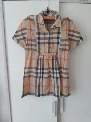 Blouse Burberry t14ans 100%coton