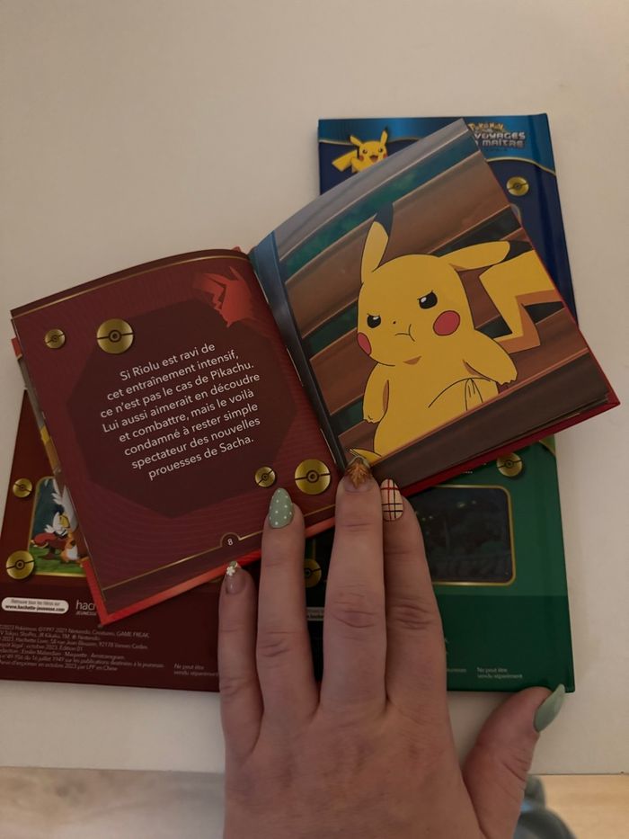 📚 Lot de 4 petits livres Pokémon – Ma première bibliothèque Pokémon - photo numéro 4