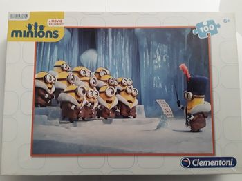 Puzzle minion 100 pièces