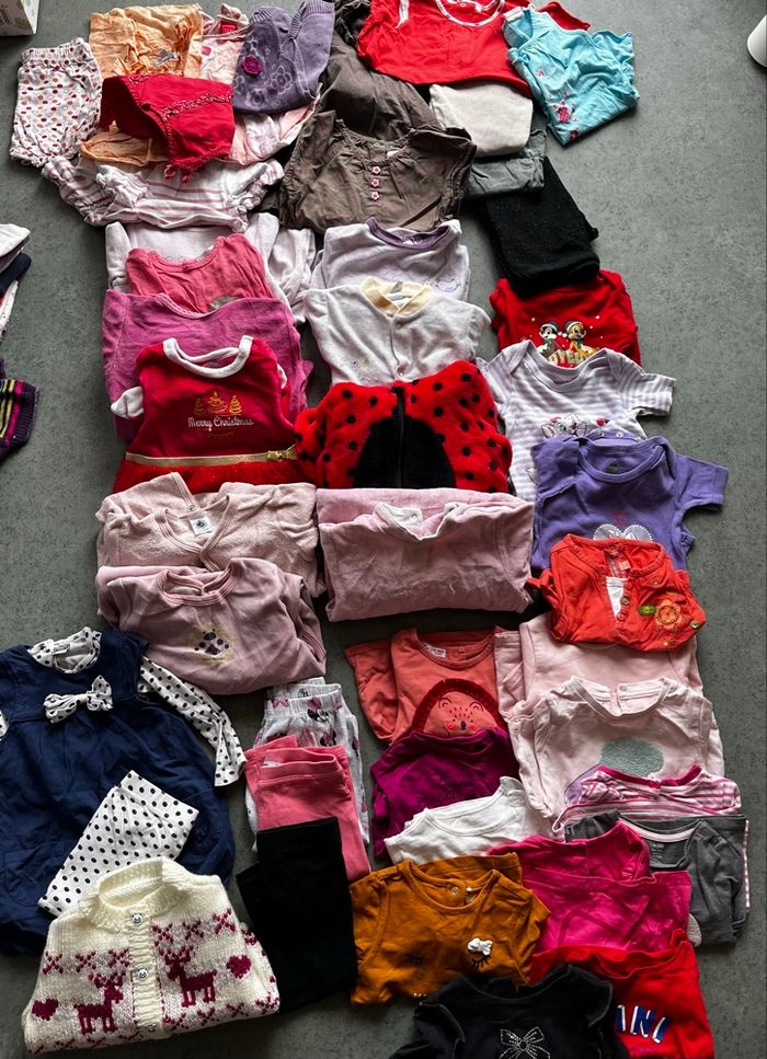 Lot de vêtements bébé fille 12 mois - photo numéro 3