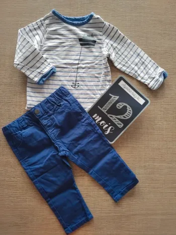 Ensemble 12 mois / 74 cm