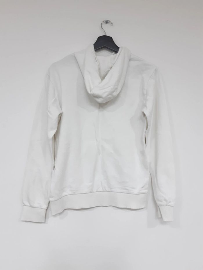 Sweat à capuche blanc Kiabi 14 ans - photo numéro 4