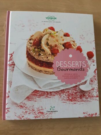 Livre desserts Thermomix