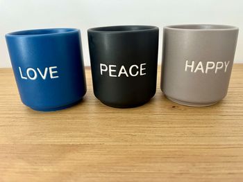 3 tasses à café - Neuves