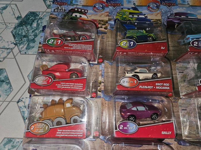 Lot Voitures mattel Disney Pixar Cars plastique neuve dual colors Disney Pixar - Color Changers - photo numéro 7