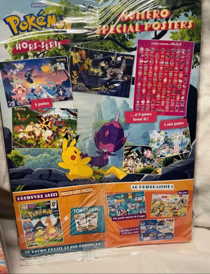 3 kits magazines + 6 boosters Pokémon neufs scellés - photo numéro 8