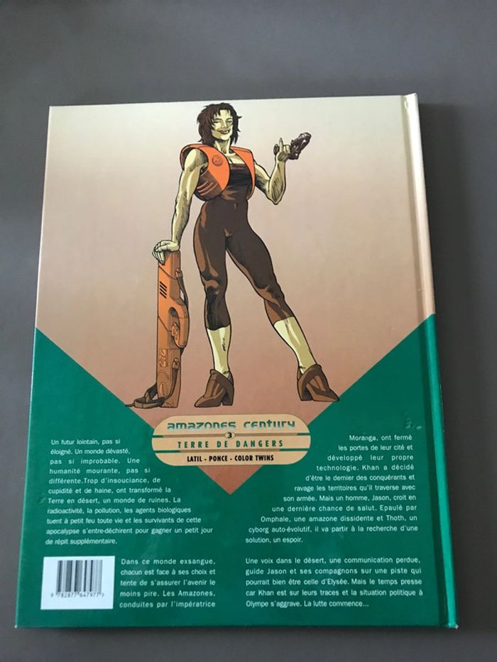 Bd Amazone century terre de dangers - photo numéro 2