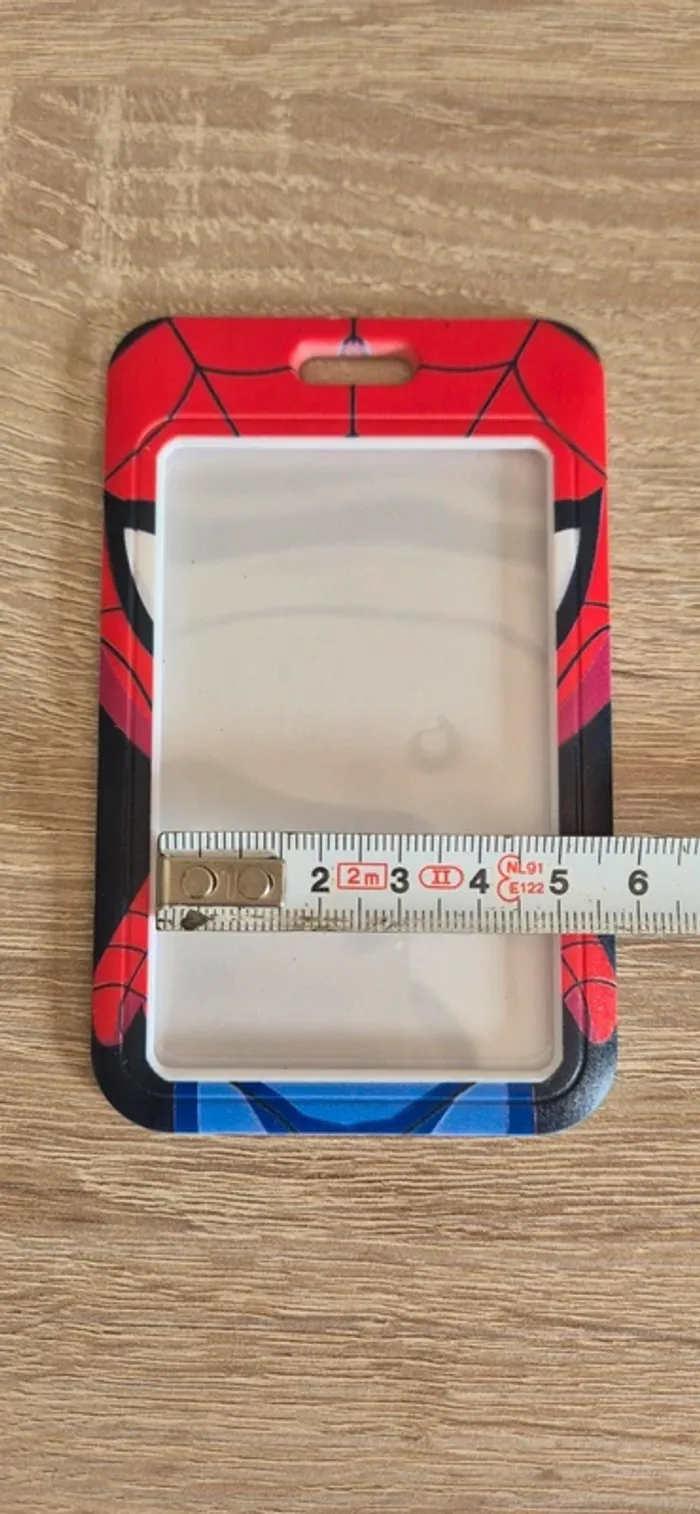 Porte carte d'identité Spiderman avec lanière fantaisie. - photo numéro 8