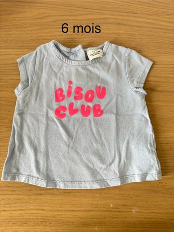 T shirt bisou club