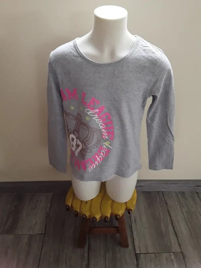 Tee-shirt manches longues 8/10 ans (134-140 cm)