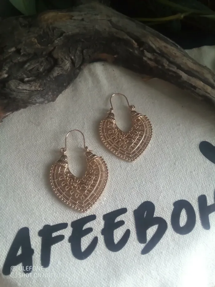 Boucles d'oreilles bohèmes orientales - photo numéro 3