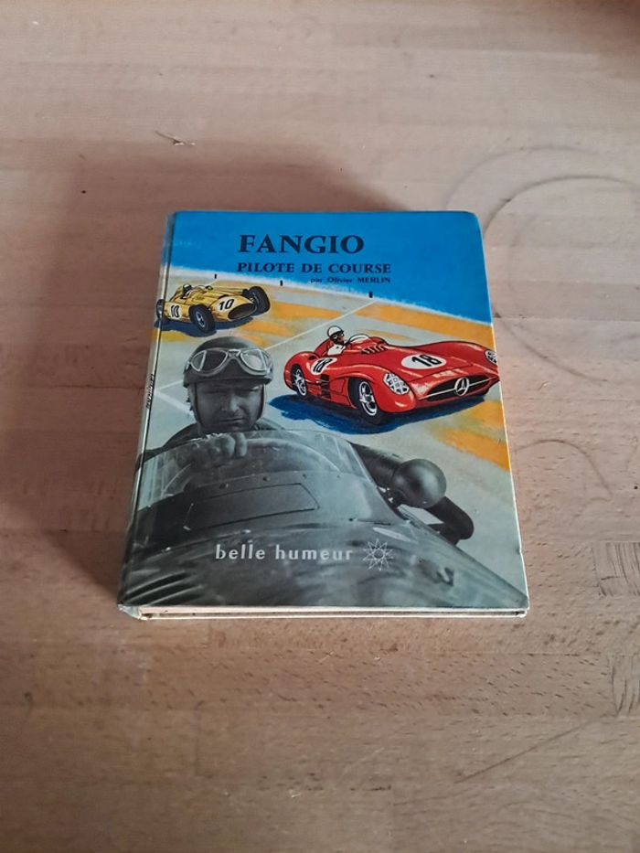 Livre Fancio Pilote de Course Par Olivier Merlin