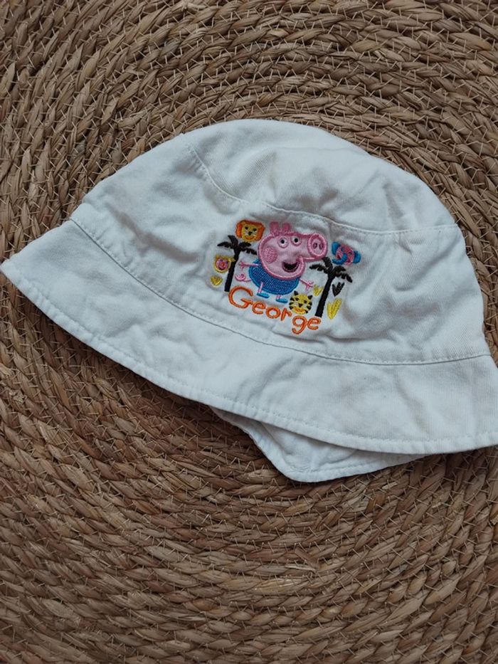 Chapeau soleil, Bob Peppa pig, taille 52