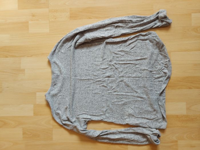 Tee-shirt femme xs amisu gris - photo numéro 2