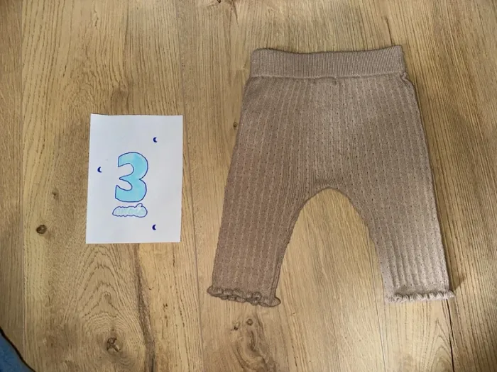 Legging côtelé 3 mois - photo numéro 2