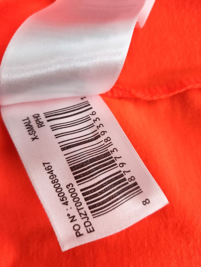 T-shirt DC Shoes - Orange - Taille XS - Motif Vintage - photo numéro 9