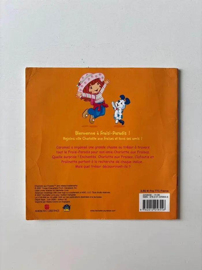Livre Charlotte aux fraises, la chasse au trésor - photo numéro 2