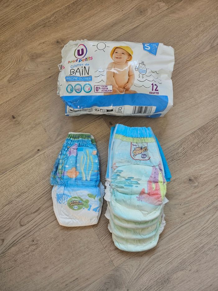 Lot de couches de piscine