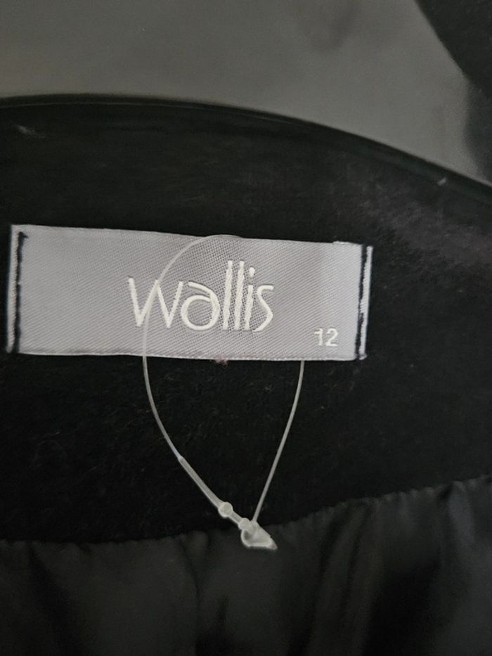 Veste longue en velours noir Wallis - photo numéro 2
