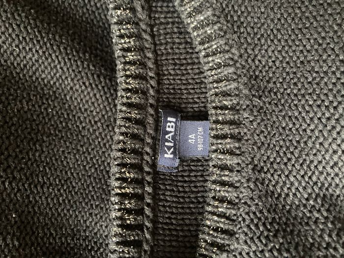pull en maille de coton encolure pailleté - photo numéro 4