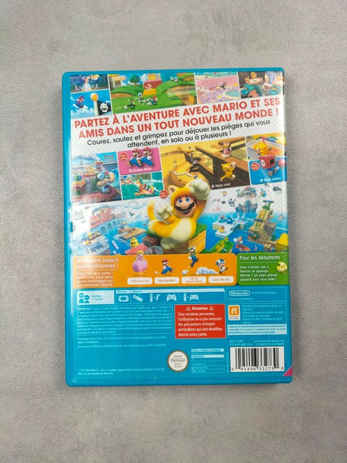 Jeu Wii U – Super Mario 3D World - photo numéro 2