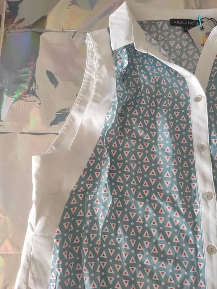Chemise été coton sans manches taille 6 - photo numéro 7