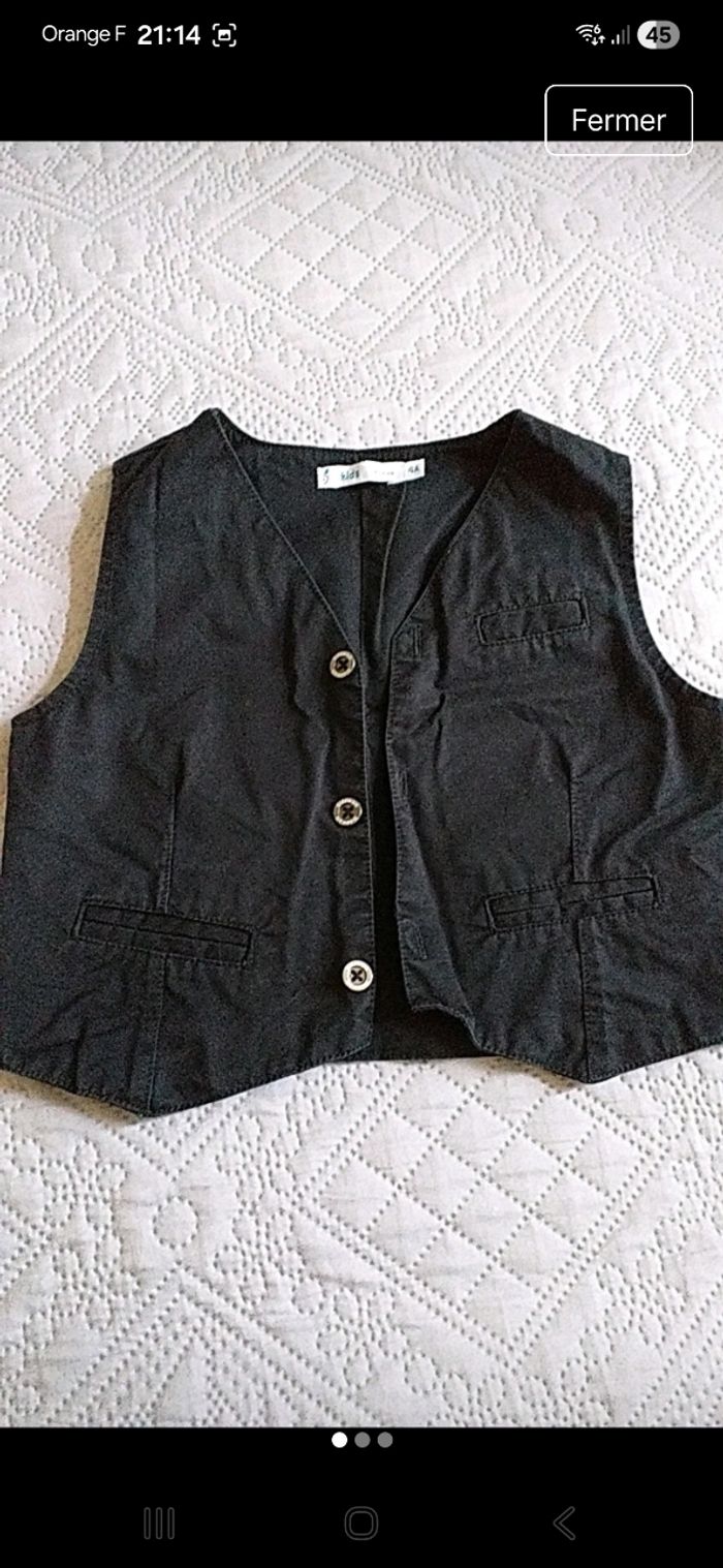 Gilet garçon 👦 Gemo 4 ans