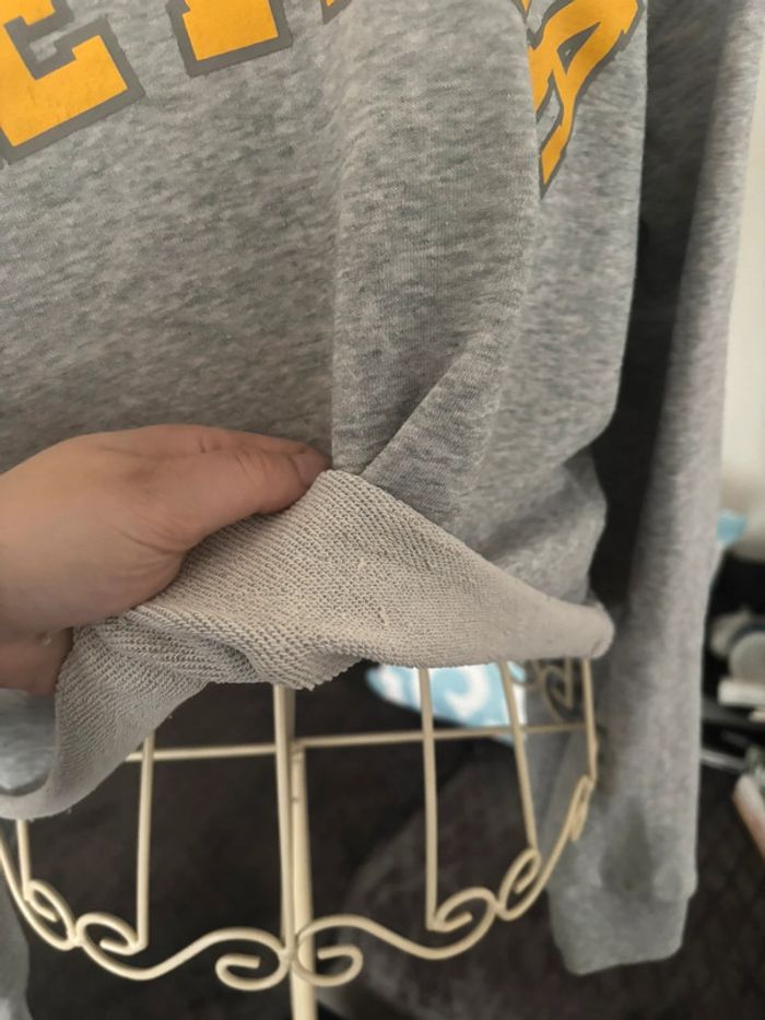 Sweat capuche large Bershka taille M - photo numéro 4