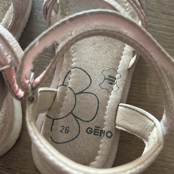 Sandales en cuir fille Gemo - photo numéro 3