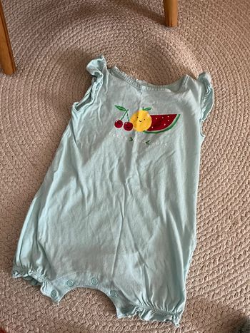 Barboteuse fruits 80 cm 18 mois